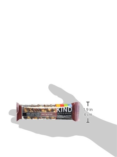 Kind Nuts and Spices Maple Glazed Bar, Pecan and Sea Salt, 12 Count (Pack of 12)