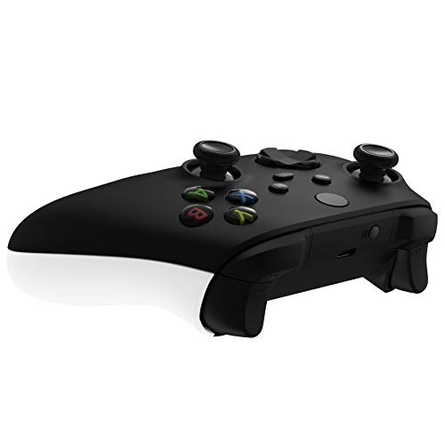 Image of eXtremeRate DIY Grip for Xbox Series X & S, White Replacement Left Right Side Rails, Replacement Rear Shell for Xbox Core Wireless Controller [Controller Excluded]