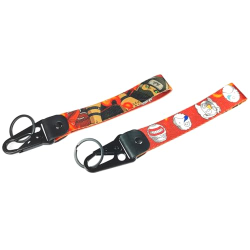 Image of 1Pack Anime Keychian,Japanese Culture Motorcycle & Auto Key Tags Jet Tag for Car Scooter Keys (AK-5-24-C)