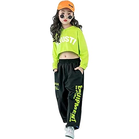 LOLANTA Girls Cropped Hoodie and Joggers Set Cover