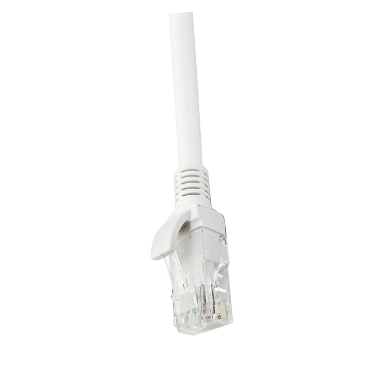 Cavo Ethernet Cat6 da 50 Metri Bianco in Plastico e Rame