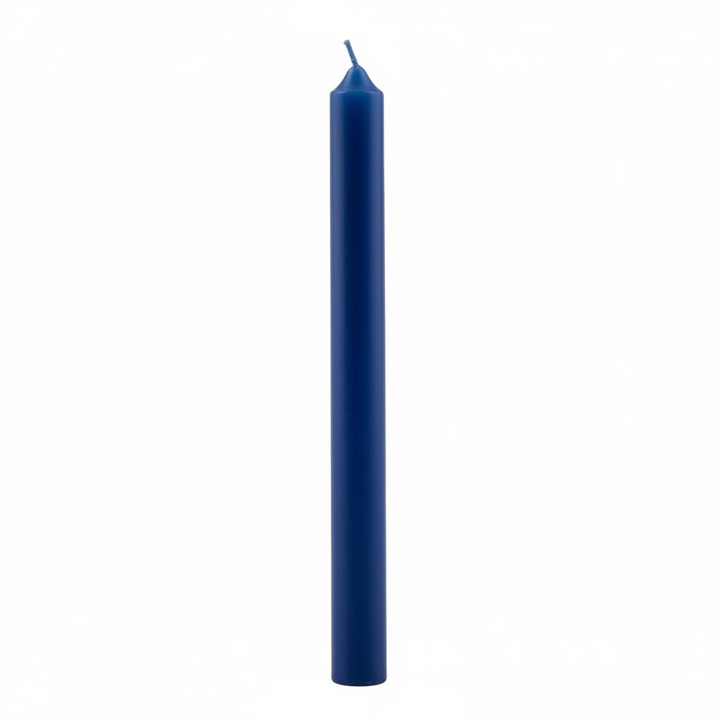 Cereria di Giorgio Candles, Wax, Blue, Diameter 1.8 cm Height 20 cm