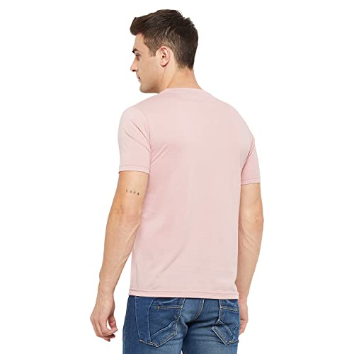 Image of Orewa by OKANE Men's Solid Round Neck Cotton T-Shirt (Pack of 2)