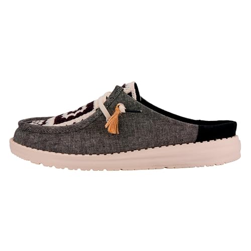 Image of HEYDUDE Women's Wendy Slip Mule Classic | Lightweight Women's Slip-On Shoes | Comfortable & Casual Everyday Footwear