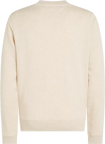 Tommy Hilfiger Herren Sweatshirt ohne Kapuze, Elfenbein (Calico Heather), XS 5