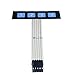 1x4 Key Matrix Membrane Switch Control Panel Keypad Keyboard Slim