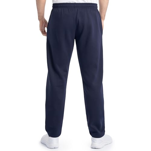 Image of Fruit of the Loom EverSoft Fleece Open Bottom Sweatpants with Pockets