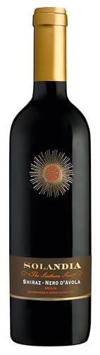Solandia Shiraz/Nero d'Avola Sicilia DOC - Vino Rosso, 750 ml