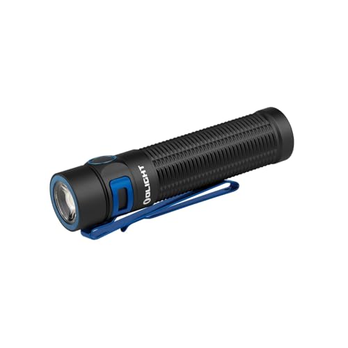 OLIGHT Baton3 Pro Max 2500 Lumens Rechargeable Compact EDC Pocket Flashlights with Safety Proximity Sensor, for Camping, Hiking, and Emergency (Cool White Light: 5700~6700K)