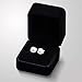 ImSky Cat Pearl Stud Earrings for Women, Valentines Presents, Sterling Silver Studs Earrings, Elegant Jewellery Box