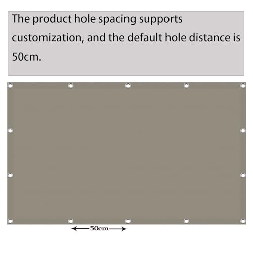 Voile d'ombrage résistant aux taches 1.8 x 3.6 m avec œillets d'ancrage solides - 6