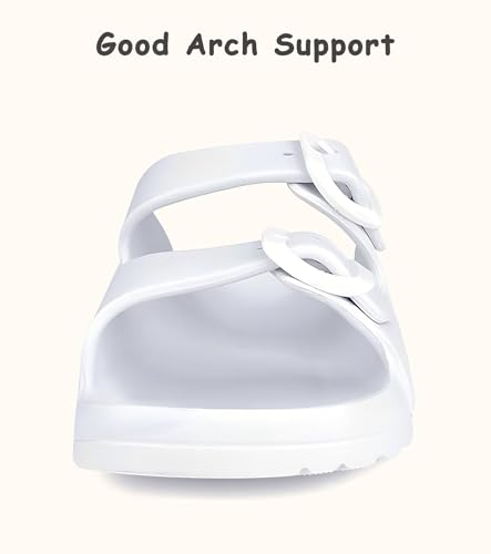 Kids Slide Sandals Boys Girls Buckle Adjustable EVA Slipper Sandals3