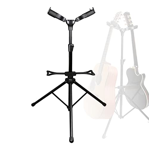 Lqdp Guitare Support Au Sol Support Guitare pour 2 Guitares, Accessoires Guitare avec Pliable Verrouillage par Gravité Support de Cou & Repose-Dos, Universel Noir - Les Beatles, Paul McCartney, John Lennon, RIngo Starr, George Harrison Lqdp Guitare Support Au Sol Support Guitare pour 2 Guitares, Accessoires Guitare avec Pliable Verrouillage par Gravité Support de Cou & Repose-Dos, Universel Noir