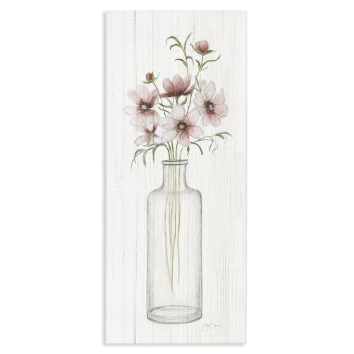 Stupell Industries 'Pink Flower Blossoms Vase'| Canvas Art