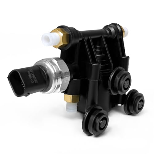 KEIYSHOLCK Valve Block Air Suspension Compressor for Land Rover L322, Sport L320, Discovery 3 / LR3, Discovery 4 / LR4 OEM Number Replace RVH000046, RVH500070, RVH000045