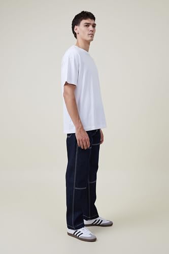Image of KOTTY Men's Solid Straight Fit /Skinny Fit /Relaxed Fit Comfortable and Strechable Stylish Looking Jeans