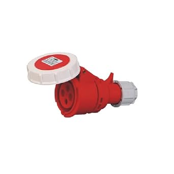 Elecbee 4 Pin IEC60309 32A 380V-415V IP67 CEE Industrial Female Connector