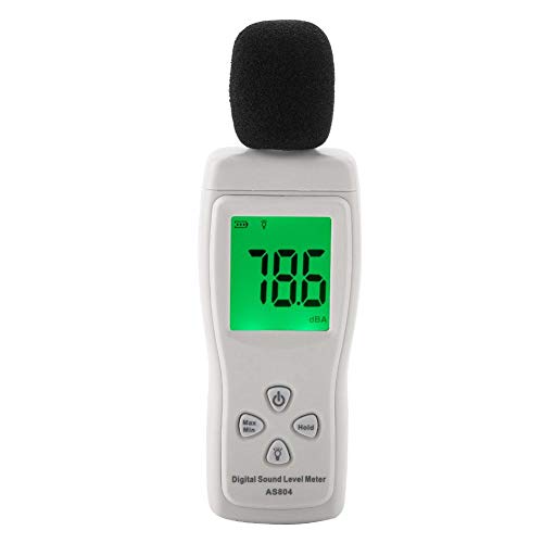 Nimomo Decibel Meter, Digital Sound Level Meter Portable LCD 30-1...