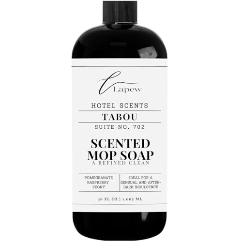 Lapew Hotel Scents Luxury Mop Soap | Tabou Suite 702 | Inspired by the Aria Las Vegas | Hotel Scented Floor Cleaner | 36 fl oz