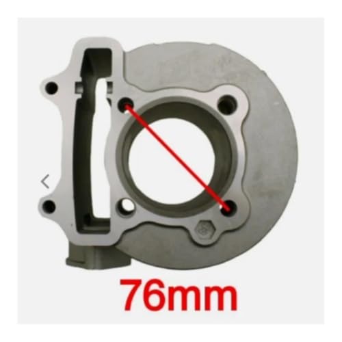 Kit de réfection haut moteur GY6 125 cm³ alésage 52,4 mm de haute précision - 2