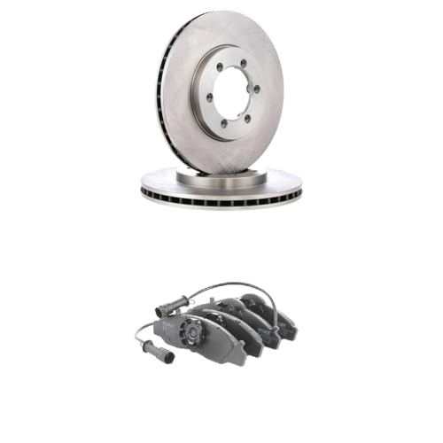 Disques et plaquettes de freins RIDEX 3405B2105 alliage haute résistance avant