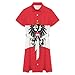 KAOEOSI Austrian Coat of Arms Eagle Flag Women's Short Sleeve Collared Shirt Dress Summer Button Down A Line Dresses XS