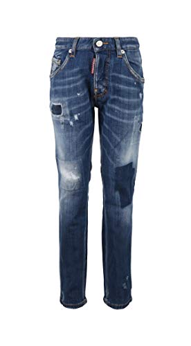 DSQUARED2 Jeans Bimbo DQ021DD00U9 blu ss19 8A