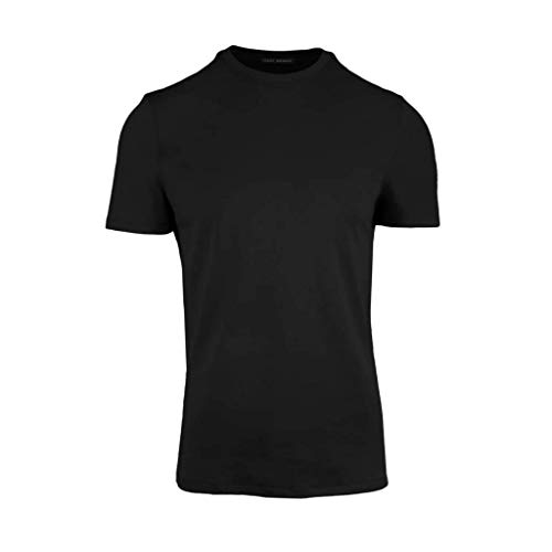 Robert Barakett Men's Georgia S/S Crew T-Shirt (Black, XL)