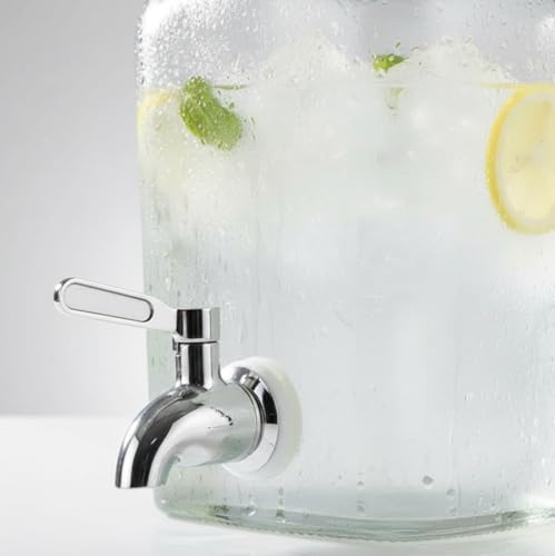 Mary´s Kitchen tools Edelstahlzapfhahn für Getränkespender | | Zapfhahn | Ersatzzapfhahn | 304 Edelstahl | Drehzapfhahn | Bierhahn | 16mm