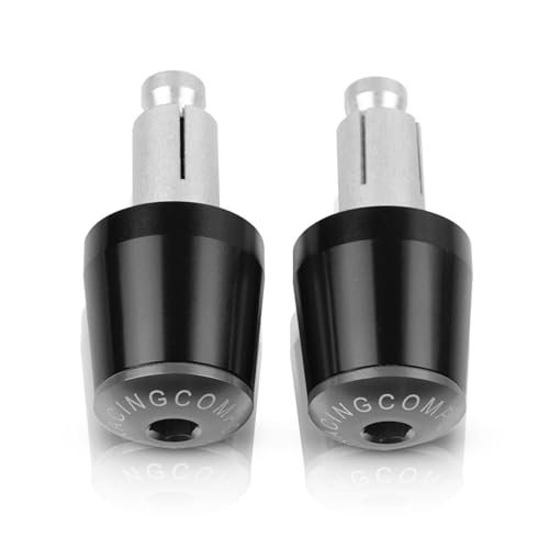 Générique Embout de poignée de Guidon de Moto, Bouchon Coulissant Anti-Vibrations Compatible avec CBF 500 600 600S 1000 CBF600 CBF1000 CBF500 CB600S CBF125
