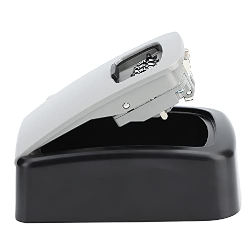 Key Lock Box, Montado na parede Senha de 4 dígitos Anti-roubo Caixa de Armazenamento de Chaves Key H