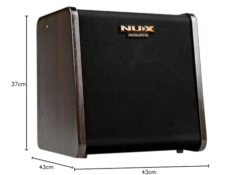 NUX Stageman II AC-80 80W Bluetooth Battery/DC Acoustic Guitar Amplifier, Acoustic Impulse Response - Image 4 thumbnail