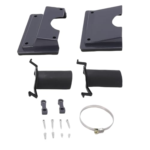 Cubierta de pared HVAC 60mm Cocoarm de plástico gris para aire acondicionado split bba calor 6
