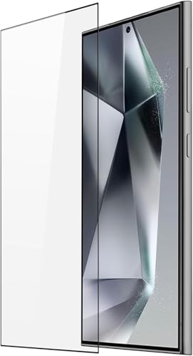 Image of QsmQam Advanced Tempered Glass Compatible with Samsung S25 with Anti-Burst 9H Hardness Edge-to-Edge Coverage Screen Guard