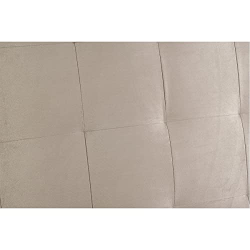 Testata Letto Lavorazione Capitonné In Tessuto Velluto Color Talpa L140 Cm Halciona - 3