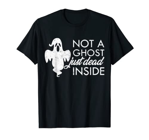 Divertente costume di Halloween camicia non un fantasma appena morto dentro Maglietta