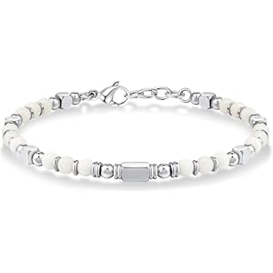 Beaded Bracelets for Women – Silver and Gold Boho Bracelets, Trendy Jewelry Gifts for Lover, Mom, Friends