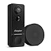 Energizer Smart 2K Doorbell & Chime, Rechargeable Battery Video Doorbell Security Camera, 2-Way Audio, Night Vision, Cloud & Card Recording, Remote Access App, Motion Sensor & Alerts, Live Viewing