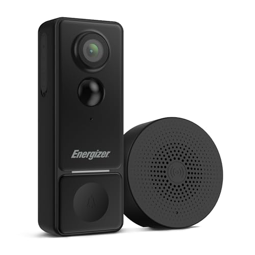 Energizer Smart 2K Doorbell & Chime, Rechargeable Battery Video Doorbell Security Camera, 2-Way Audio, Night Vision, Cloud & Card Recording, Remote Access App, Motion Sensor & Alerts, Live Viewing - image 9