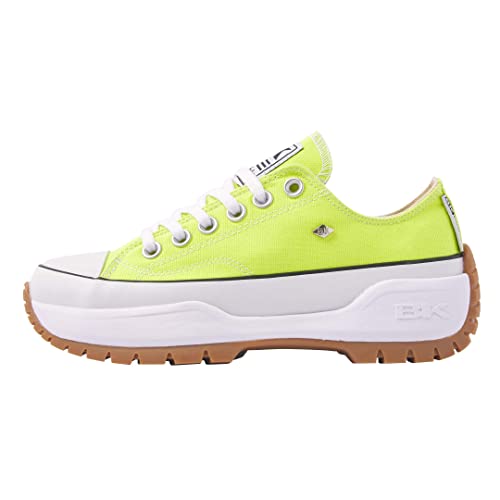 British Knights Femme Kaya Low Fly Basket, Citron Vert, 39 EU