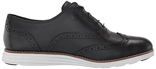 Cole Haan Women's Originalgrand Wingtip Oxford, Black/Optic White, 9 #TOP5