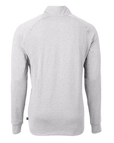 Cutter & Buck Adapt Eco Knit Heather Mens Quarter Zip Pullover2