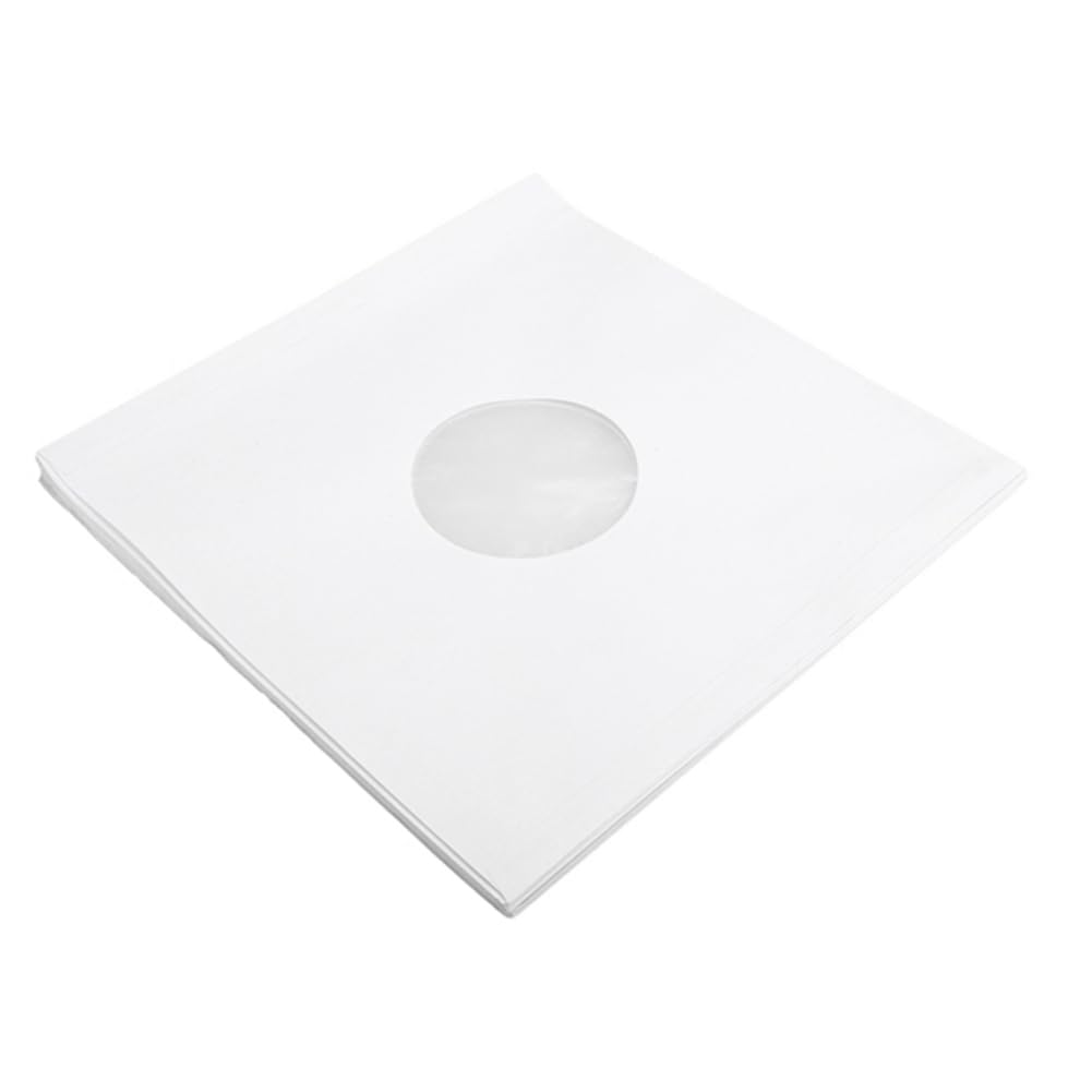 100 buste antistatiche per dischi in vinile da 12 pollici, protettiva per lettore CD con borsa interna per dischi in vinile
