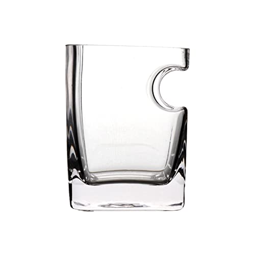 VIVODA Vasos de Puros, Vasos de Whisky Cuadrados, Vasos de Cristal for Personas Mayores, Regalos de Whisky for Hombres, Vasos creativos