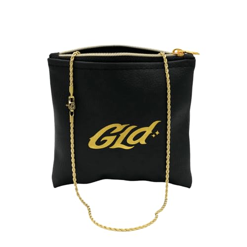 GLD Rope Chain - Gold-Plated Rope Chain with Exclusive Storage Travel Pouch - Snatch-Proof Clasp, Sweat-Proof and Fade-Resistant - Lifetime Quality, Designed in Miami