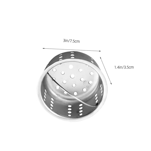 Coladores para fregadero cocina 6 piezas acero inoxidable miniatura 7