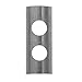 simhoa Road Bike Front Derailleur Shim Adjuster Adjustment Adaptor 4° Slanted Regulator , Silver, 4 Degree