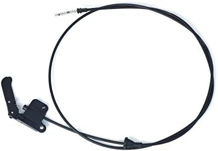 BACKVOLT Hood Release Cable with Handle, Compatible with Chevrolet Blazer S10, GMC Jimmy Sonoma, Isuzu Hombre, Oldsmobile Bravada, Replace 15732159 912-001