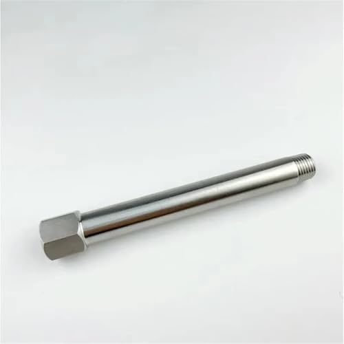 Conector de acero inoxidable 304 mecanizado con rosca BSPT hembra macho 6