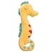 FeiWen Jouets en Peluche,Peluche Hippocampe,Animal en Peluche Hippocampe, Jouets Animaux Marins (Jaune, 90cm)